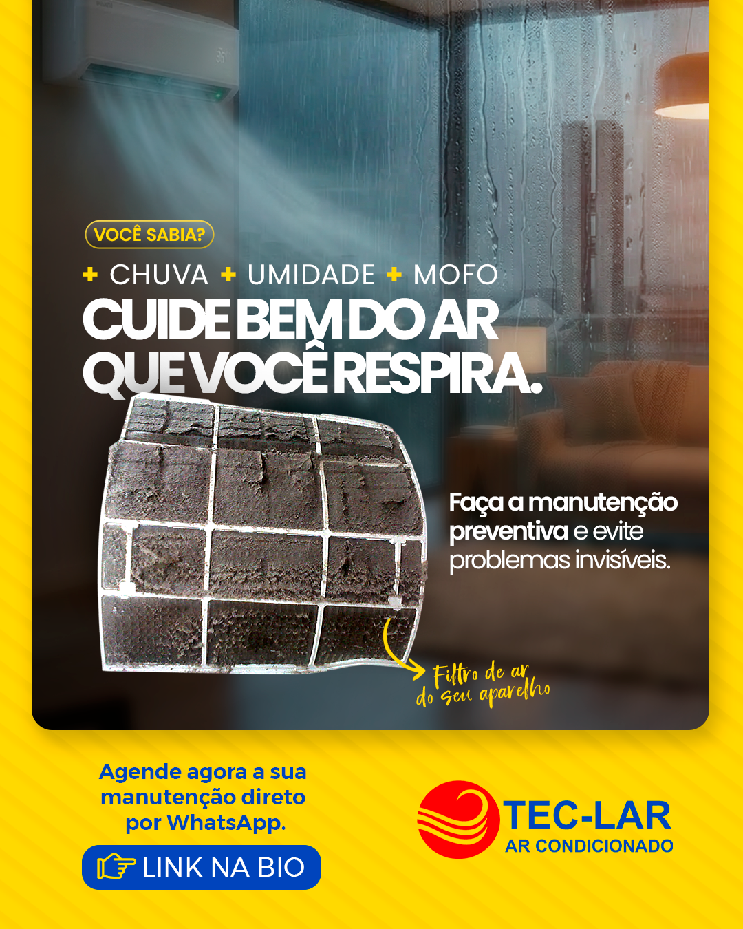 Post Tec-Lar DF — Controle de umidade